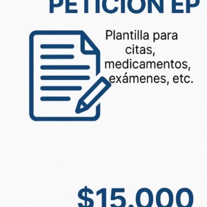 Derecho de Petición para Prescripción de Multas